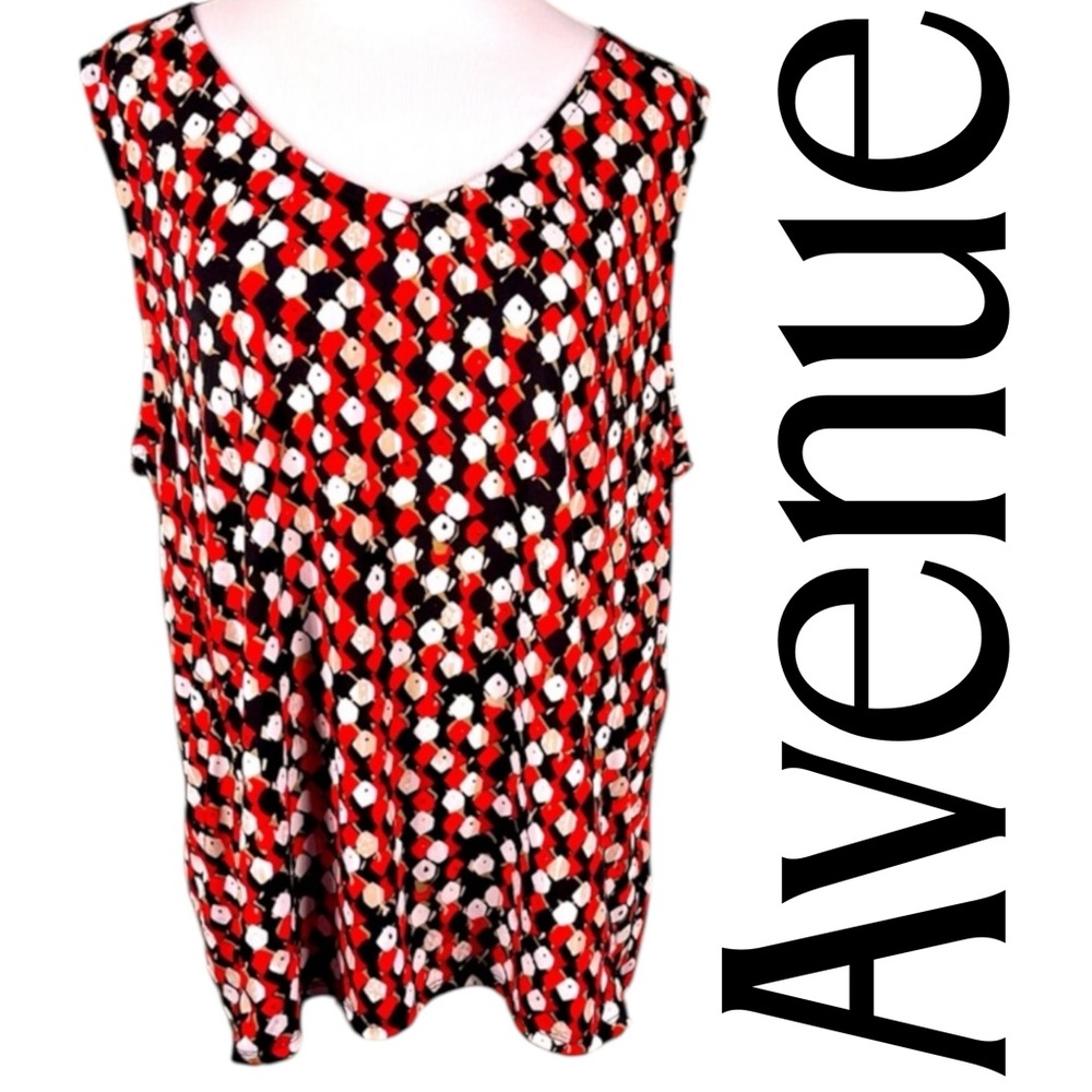 22/24 Soft by Avenue sleeveless blouse